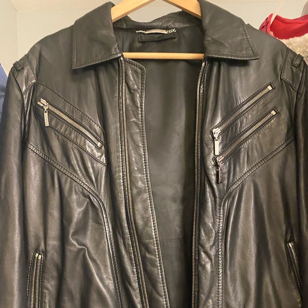 Versace Bomber leather